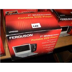 FERGUSON LDVD200 7" PORTABLE DVD PLAYER