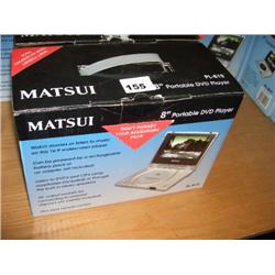 MATSUI 8" PORTABLE DVD PLAYER