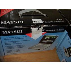 MATSUI 8" PORTABLE DVD PLAYER