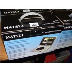 MATSUI 7" PORTABLE DVD PLAYER