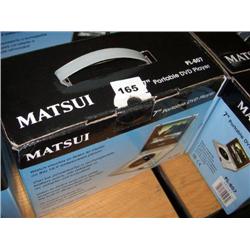 MATSUI 7" PORTABLE DVD PLAYER