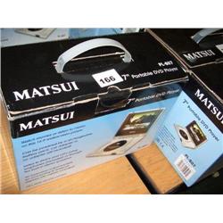 MATSUI 7" PORTABLE DVD PLAYER