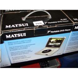 MATSUI 7" PORTABLE DVD PLAYER