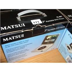 MATSUI 7" PORTABLE DVD PLAYER