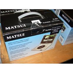 MATSUI 7" PORTABLE DVD PLAYER