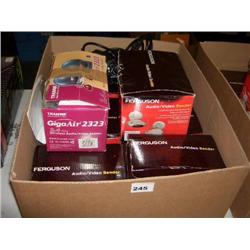 BOX OF VIDEO SENDERS