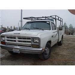 1988 Dodge 1-Ton Utility Truck