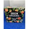 Image 1 : Origin Organic Peach Sparkling Water (6 x 355ml)