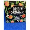 Image 2 : Origin Organic Peach Sparkling Water (6 x 355ml)