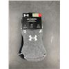 Image 1 : Under Armour UA Phenom Cushioned Crew Youths Socks (13.5k-4.5) 3pk