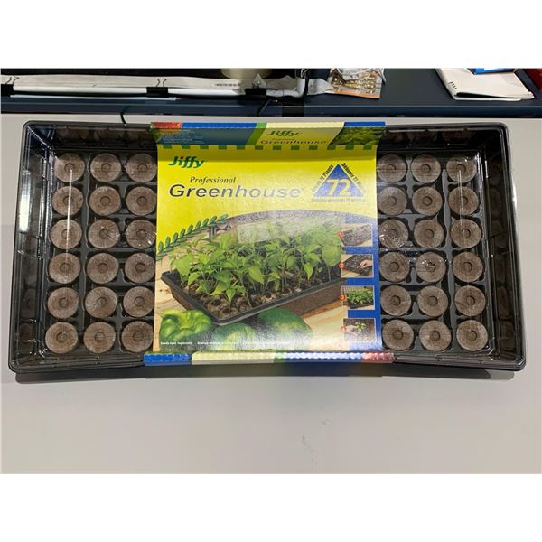 Jiffy Professional 72 Pod Mini Greenhouse Seed Starter