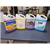 Image 1 : CASE LOT- Lot of 4 Assorted All-Season Windshield Washer Fluid  4x3.78L