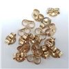 Image 2 : 10K Yellow Gold App 1G 16Pcs Earring Backing, Suggested Retail Value $350