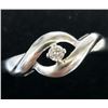Image 1 : Silver Diamond(0.04ct) Ring, Suggested Retail Value $360