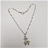 Image 2 : Silver Bear Necklace, Suggested Retail Value $50