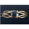 Image 2 : 10K Yellow Gold Black Diamond(0.6ct) Ring (~Size 5) (~length 0 inches) (~weight 1.48g), Made in Cana