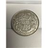 Image 2 : RARE Canada Vintage 1951 King George VI Silver Half Dollar