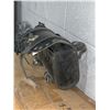 Image 2 : Black leather side satchel / small storage bag for motorcycle
