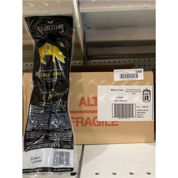 Dogit Large charcuterie dog bones pack of 6