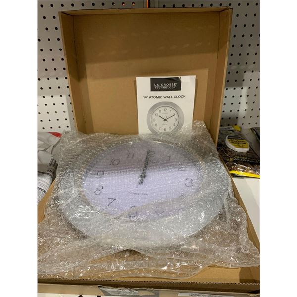 La Crosse technology 14" atomic wall clock