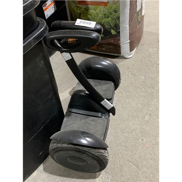 Segway Ninebot S Smart Self-Balancing Electric Scooter with LED light, Portable and Powerful, White 