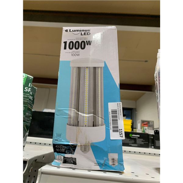 Luminus LED non dimmable 1000 watt light bulb