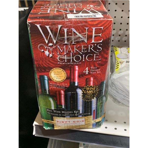 Wine Makers Choice 4 Week Premium Wine Kit Pinot Noir
