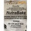Image 2 : NutraSun NutraBake Organic Whole Wheat Flour 50lb