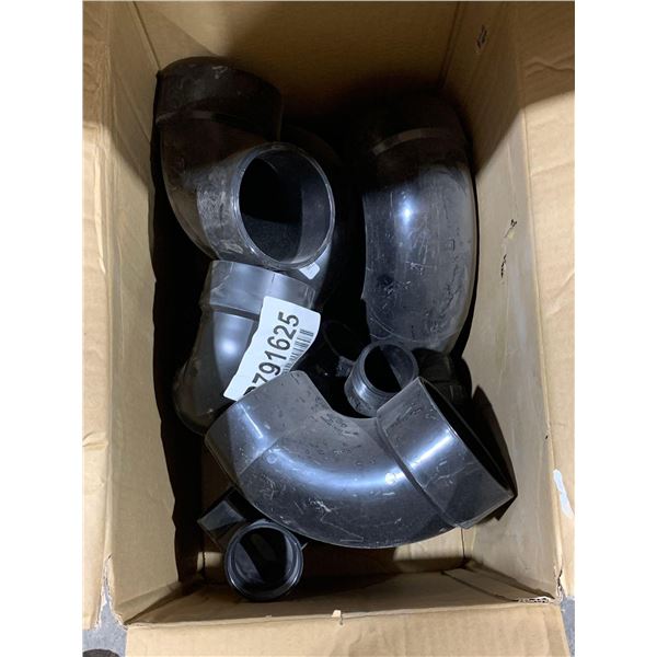 Box Lot of Black 2" Elbow Joints