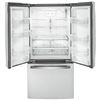 Image 2 : * NEW  Scratch & Dent * GE GWE19JYLFS Full Size Refrigerator, 33 inch Width, ENERGY STAR Certified, 