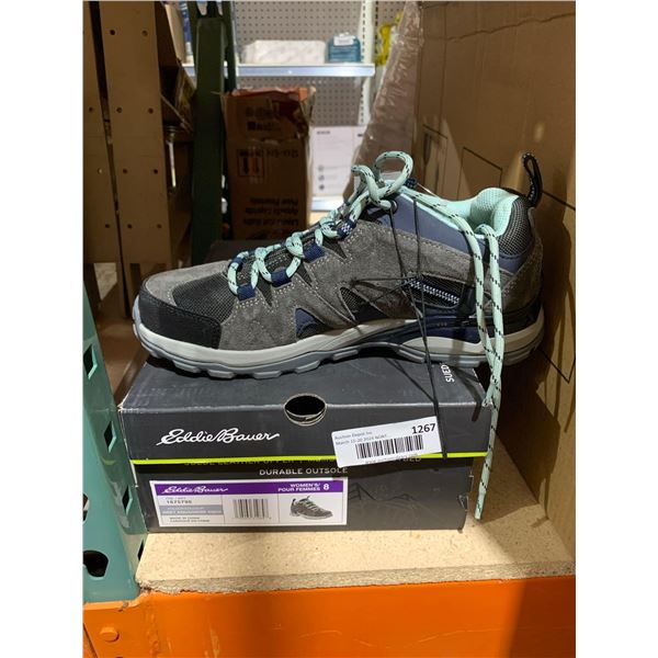 Eddie Bauer Durable Outsole Womens Size 8 Aqua Grey Shoes
