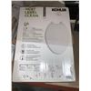 Image 4 : Kohler Layne Antimicrobial Slow Close Elongated Toilet Seat White