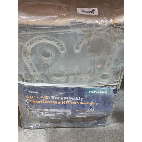 UniCaddy 48"x48" VersaCaddy Organization Kit w/ Uni-Frame