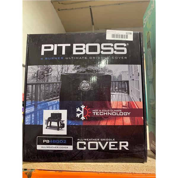 PitBoss 4 Burner Ultimate Griddle Cover PB4BGD2
