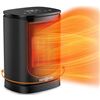 Image 2 : Space Heater, 1500W Fast Heating Portable Heater, PARIS RHÔNE Electric Ceramic Heater, 3 Modes, 12h 