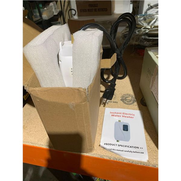 Instant Water Heater Model # XY-FC 110V