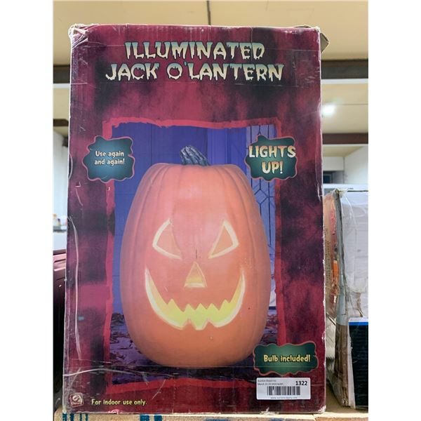 Illumination Jack O Lantern Lights Up