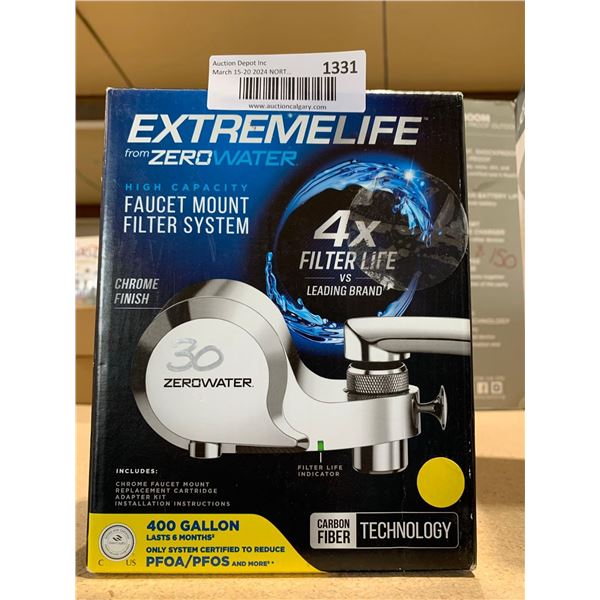 ExtremeLife from ZeroWater High Capacity Faucet Mount Filter System