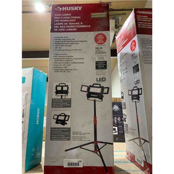 Husky 2500 Lumen Multi-Directional LED Worklight