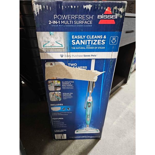 Bissell Powerfresh 2-in-1 Multi Surface Steam Cleaner