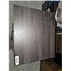 Image 3 : Dark Wood Veneer Finish Single Drawer Bedside Table