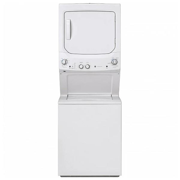 * NEW  Scratch & Dent * GE GUD24ESMMWW Washer & Dryer Set, 24 inch, 24 inch Width, 2.6 cu. ft. Washe