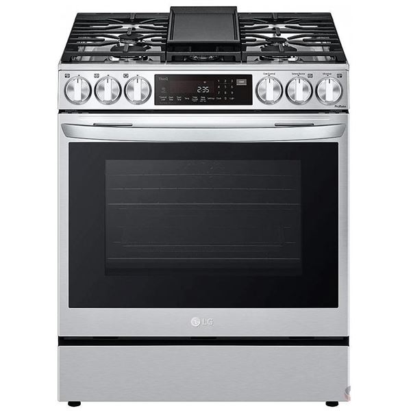 * NEW  Scratch & Dent * LG MEZ57157114-A-1200  GAS RANGE - Width, Electric, Self Clean, Convection, 