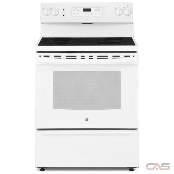 * NEW  Scratch & Dent * GE JCBS630DKWW Range, 30 inch Exterior Width, Electric, 4 Burners, 5.0 cu. f