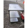 Image 2 : 3 Tier Metal Service Cart on Casters