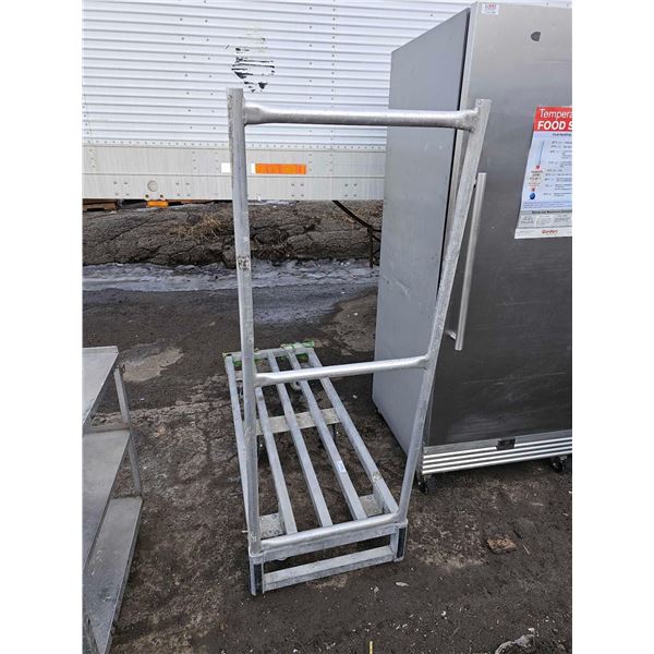 Flatdeck Hand Cart with Removable Tall Handle