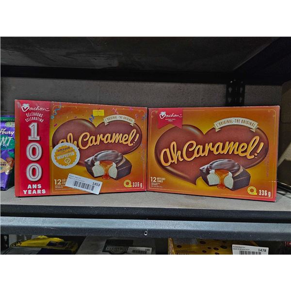 Vachon Ah Caramel Snack Cakes 2x 336g