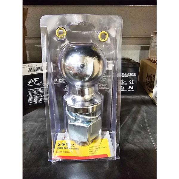 2-5/16" Trailer Ball - Capacity 10,000 Lbs