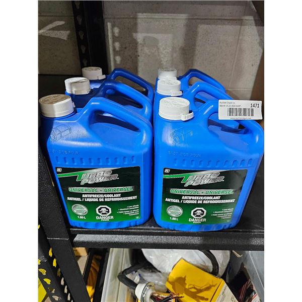 Turbo Power Universal Antifreeze/ Coolant 6x1.89L