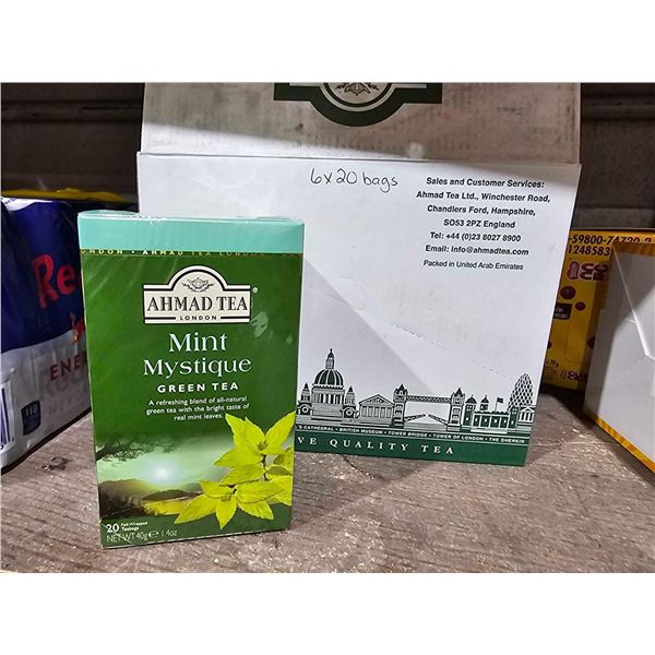 Ahmad Tea Mint Mistique Green Tea 6x20 Bags